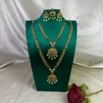 South indian double bridal set