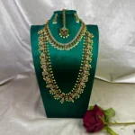 South indian double bridal set